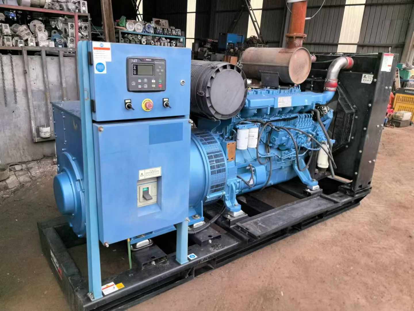 禄丰500kW 柴油发电机组可带动设备功率的计算公式是什么？